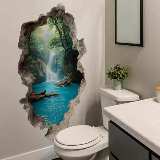 Illusion Wall-Breaking Sticker Wallpaper